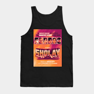 Sholay Retro Art Tank Top